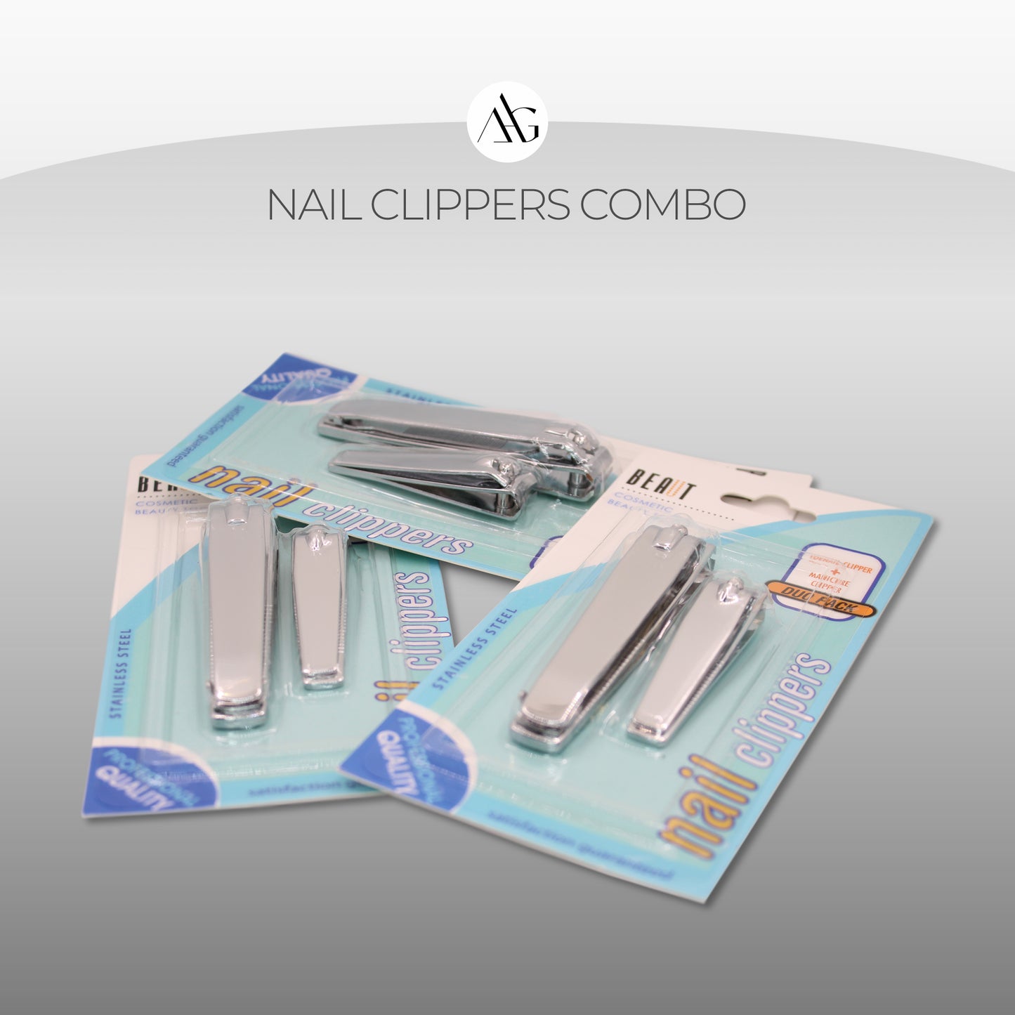 Combo de corta uñas