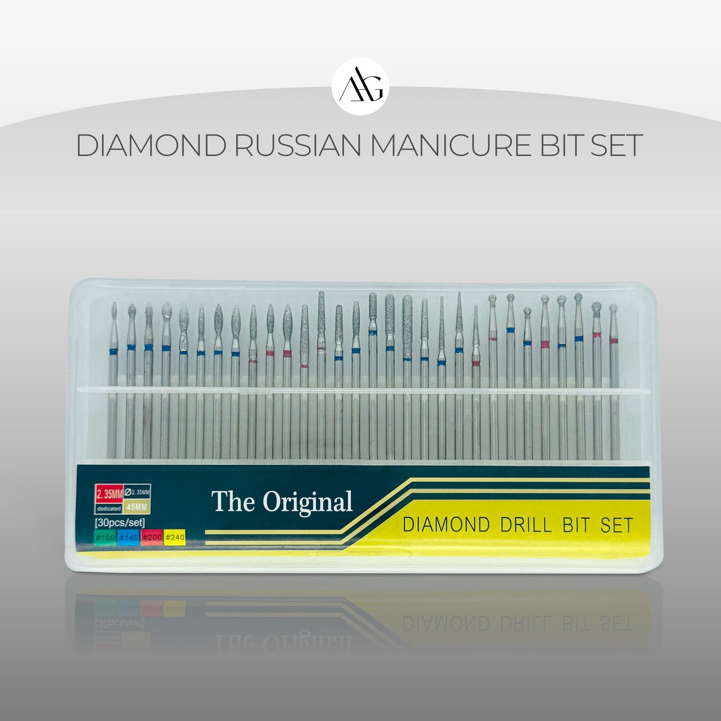 Diamond Russian Manicure bit set