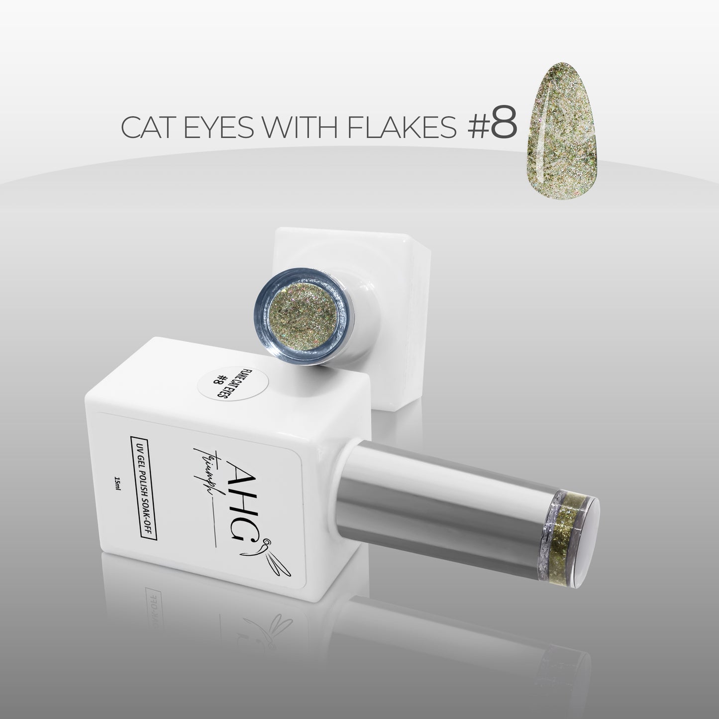 Cat Eyes with Flakes #8