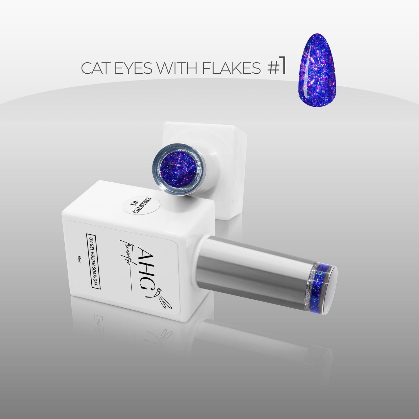 Cat Eyes with Flakes #1