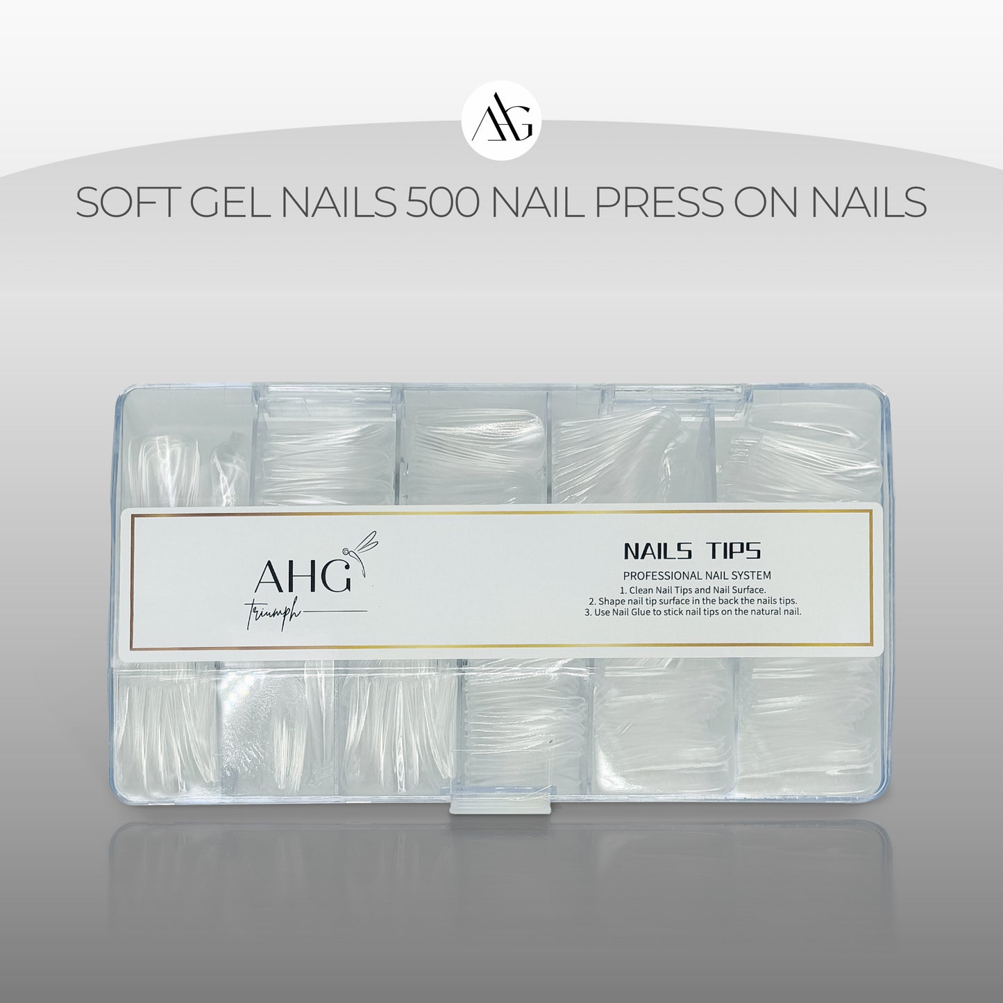 Soft Gel Nails 500 Nail Press on Nails